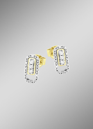 Schicke Ohrstecker mit Brillanten