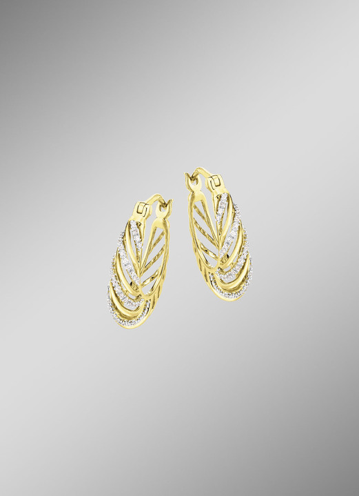Ohrschmuck - Exquisite  Creolen , in Farbe  Ansicht 1