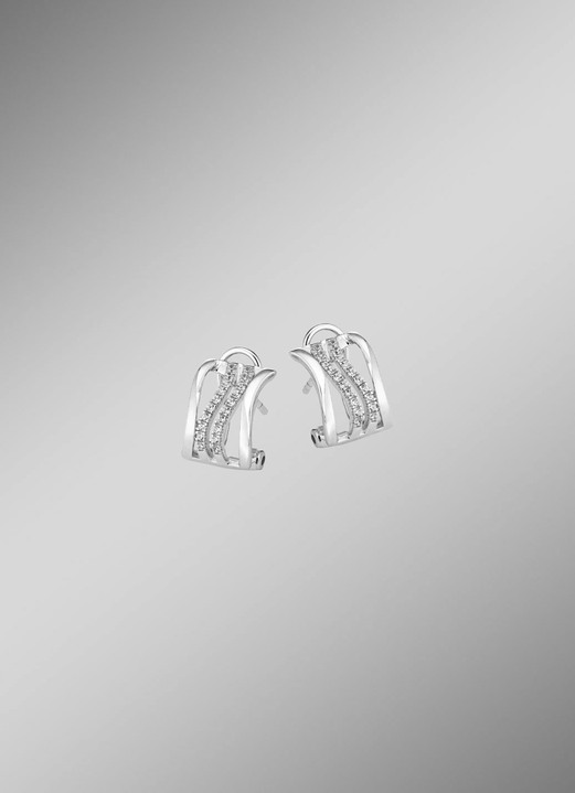 Ohrschmuck - Elegante Steckclips, in Farbe  Ansicht 1
