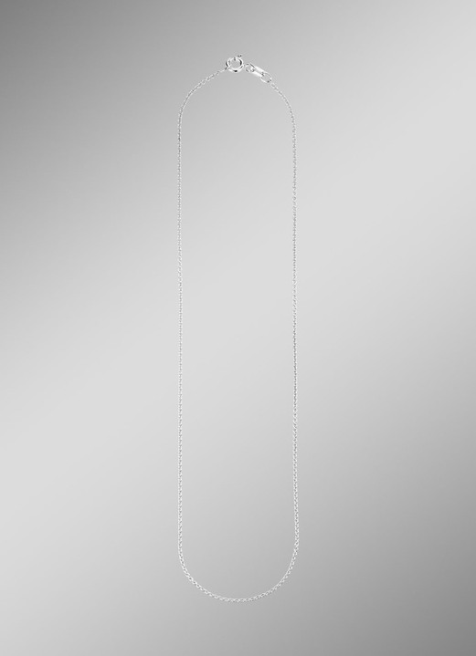 Halsketten - Ankerkette in Silber, in Farbe  Ansicht 1