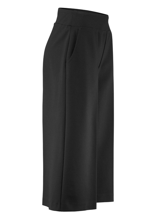 Culotten - Schicke Culotte in Schlupfform Culotten - Schicke Culotte in Schlupfform, in Größe 018 bis 052, in Farbe SCHWARZ