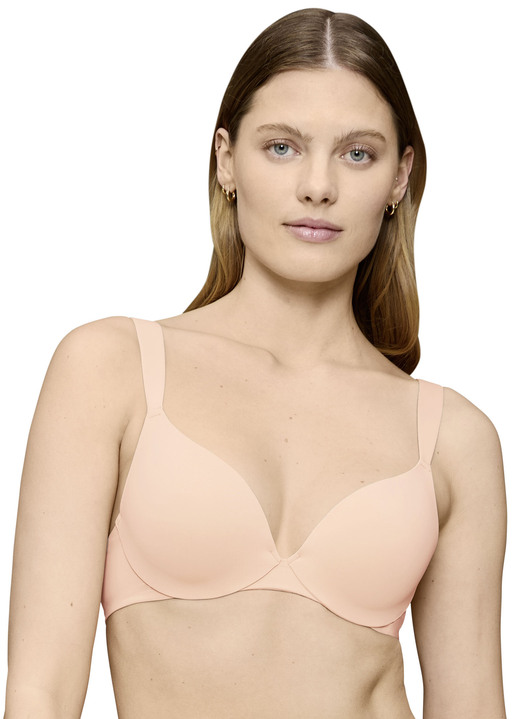 BH mit Formbügel - Triumph-Body Make-up Illusion  Bügel-BH für ein zauberhaftes Dekolleté, in Größe 070 bis 090, in Cup B, in Farbe PUDER Ansicht 1