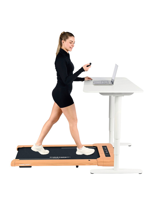 Fitness - Christopeit Walking Pad 4.1/4.2, in Farbe HOLZOPTIK Ansicht 1