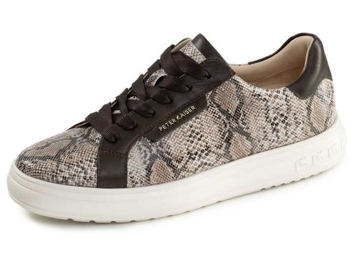 Peter Kaiser - Peter Kaiser, modische Damen-Sneaker, mit herausnehmbarem Fußbett, in Größe 3 1/2 bis 8, in Farbe TAUPE-MOKKA Ansicht 1