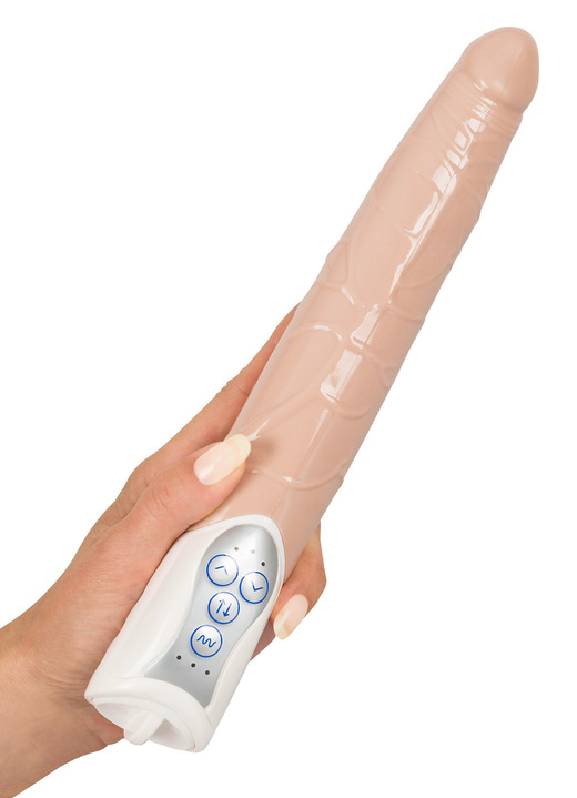 Erotik - Push it Vibrator mit automatischer Stoßfunktion, in Farbe NATUR Ansicht 1