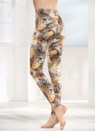 Laurina Leggings mit farbbrillantem Digitaldruck