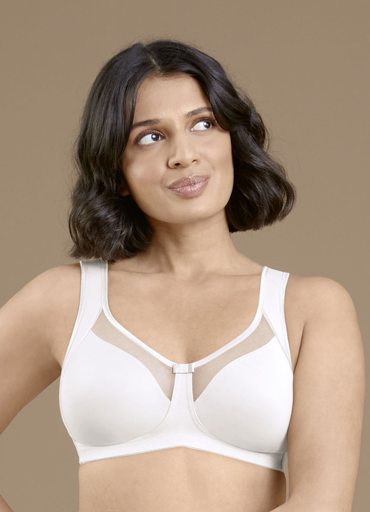 Soft-BH - Anita BH mit vorgeformten Cups, in Größe 075 bis 110, in Cup B, in Farbe WEISS Ansicht 1