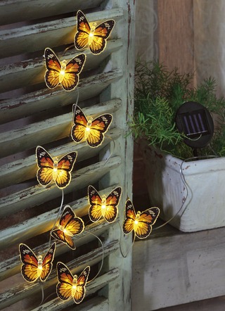 Solar Lichterkette Schmetterling