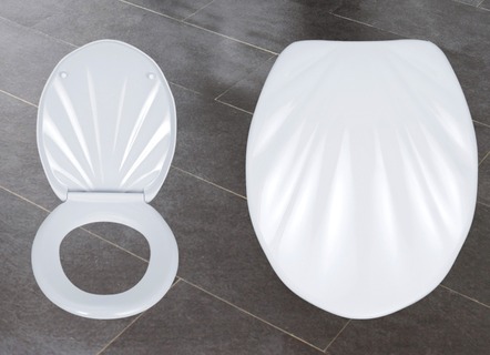WC-Sitz "Muschel"