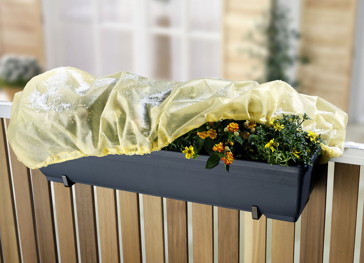 Blumentöpfe und Pflanzgefäße - Blumenkastenhauben, 2er-Set, in Farbe GELB Ansicht 1