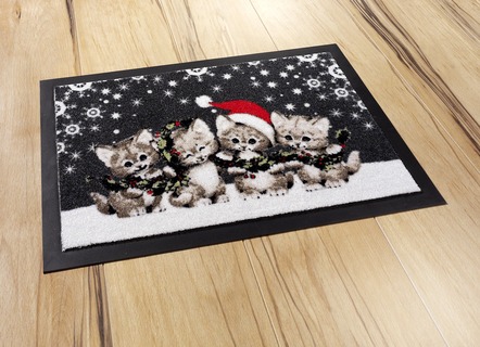 Fußmatte mit Kätzchen-Motive