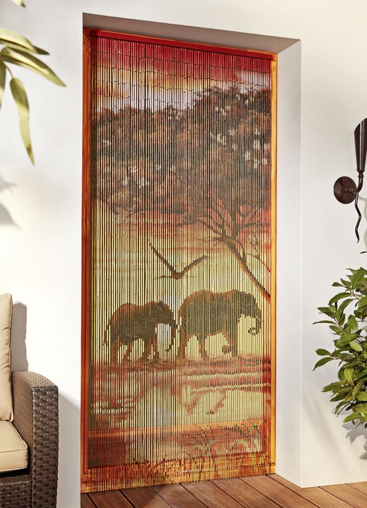 Sicht- & Sonnenschutz - Bambus-Vorhang 