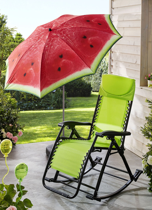 Sicht- & Sonnenschutz - Doppler Sonnenschirm, höhenverstellbar , in Farbe MELONE, in Ausführung Sonnenschirm „Melone