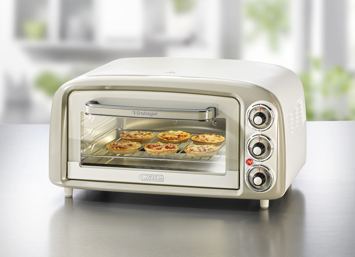 Kochen & Grillen - Ariete Backofen im Vintage-Design, in Farbe CREME