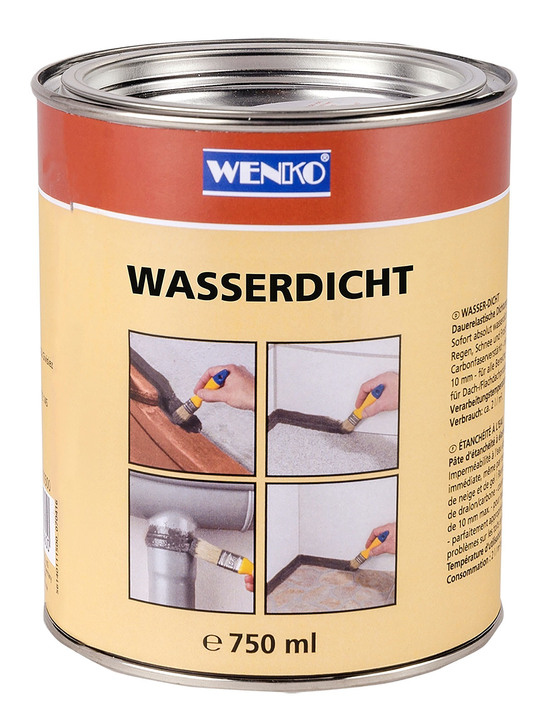 Gartengeräte und Zubehör - Wenko Dichtungsmasse Wasserdicht, 750 ml, in Farbe GRAU Ansicht 1