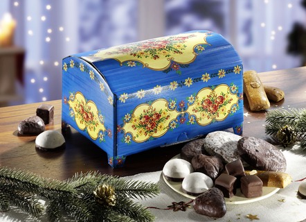 Geschenk-Truhe "Lebkuchenspezialitäten"