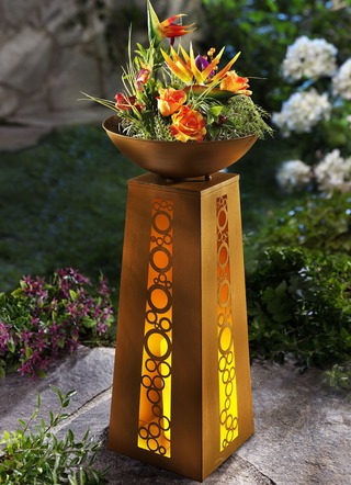Solarfiguren für den Garten stimmungsvolle Leuchtdeko bei BADER