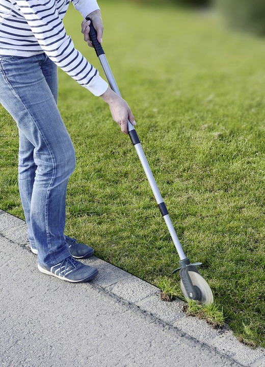 Gartenpflege - Rasenkanten-Roller, in Farbe SILBER Ansicht 1