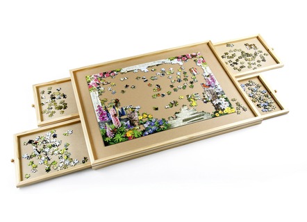 Großer LED Puzzletisch: Endlich Platz und Ordnung für Puzzles