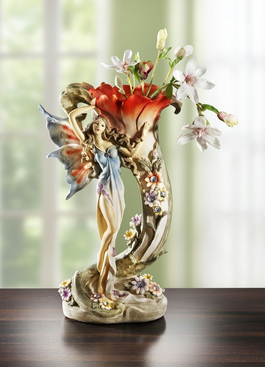 - Imposante Deko Vase, in Farbe ROSA