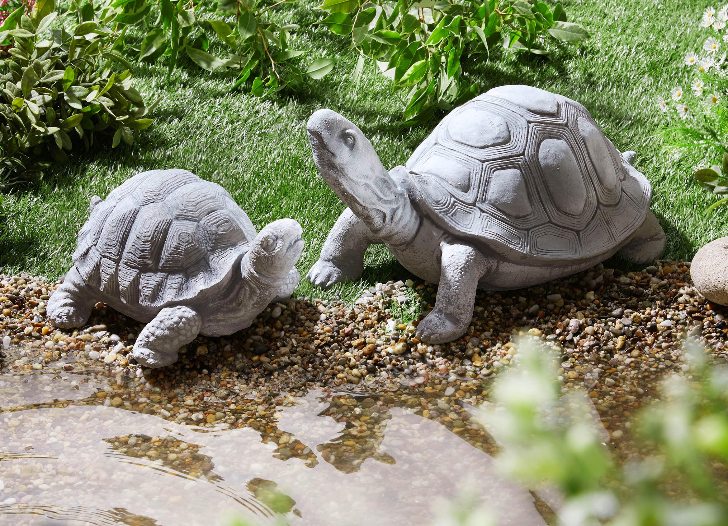 Schildkröten aus Steinguss