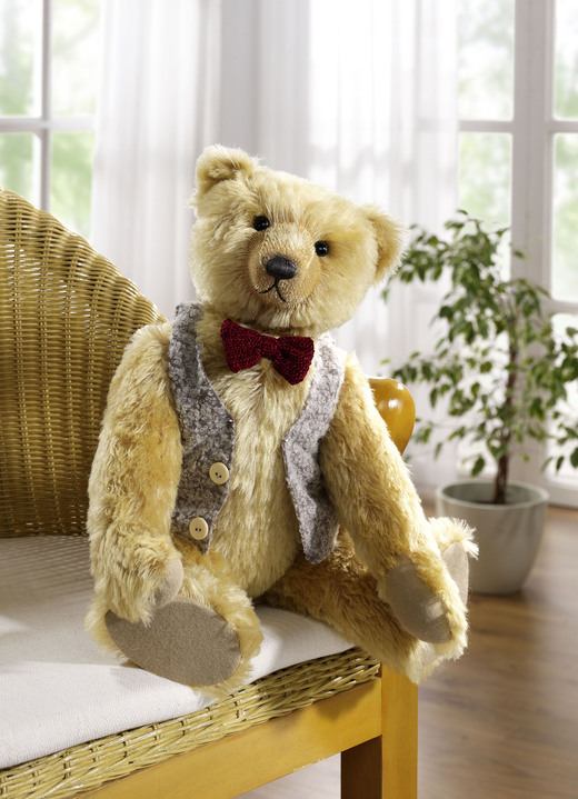 - Teddybär Hans von Clemens Spieltiere, in Farbe HELLGOLD