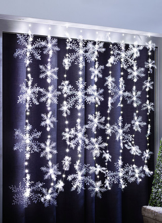 LED-Vorhang Schneeflocke