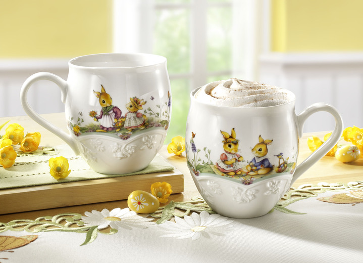 - Henkelbecher aus dem Hause Villeroy & Boch, in Farbe WEISS Ansicht 1