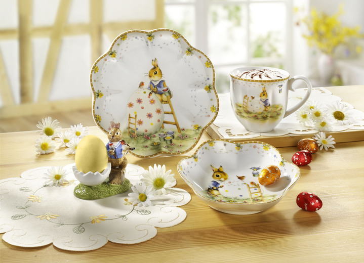 - Villeroy & Boch Limitierte Porzellan-Jahresartikel, in Farbe CREME-GOLD, in Ausführung Jahresteller