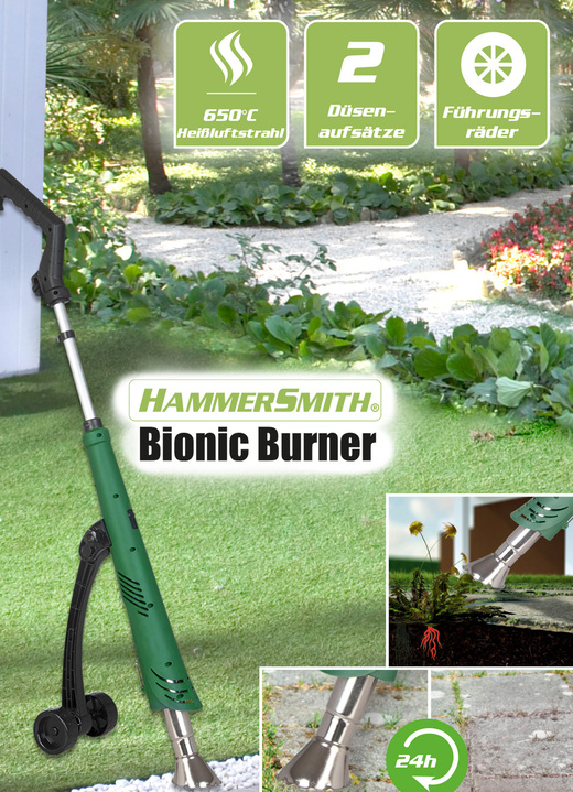Gartenpflege - Hammersmith Bionic Burner: der umweltfreundliche Unkrautvernichter, in Farbe GRÜN Ansicht 1