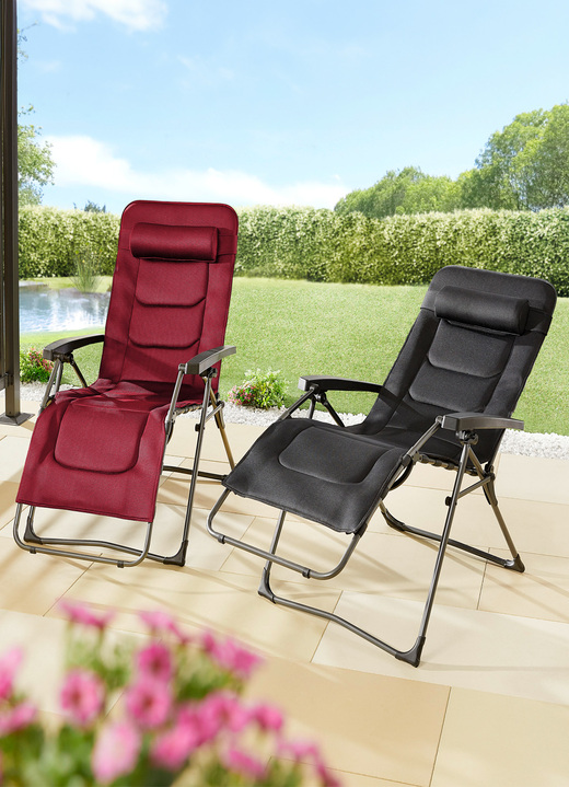 Garten - Hartman Ergolounger XL, in Farbe BORDEAUX Ansicht 1