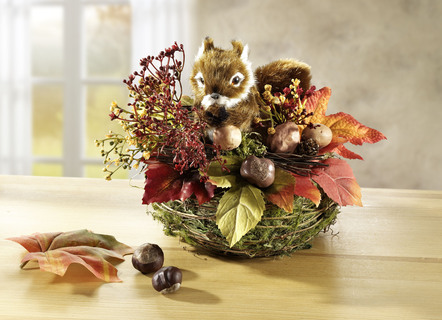 Herbstliches Tischgesteck