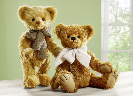 Teddybär aus hochwertigem Mohairplüsch