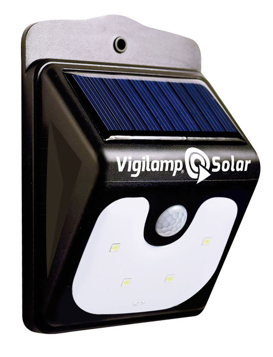 Gartenbeleuchtung - Solarleuchte Vigilamp für mehr Licht und Sicht, in Farbe SCHWARZ Ansicht 1