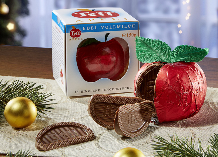 - Tell-Apfel Vollmilch, 2er-Set, in Farbe ROT