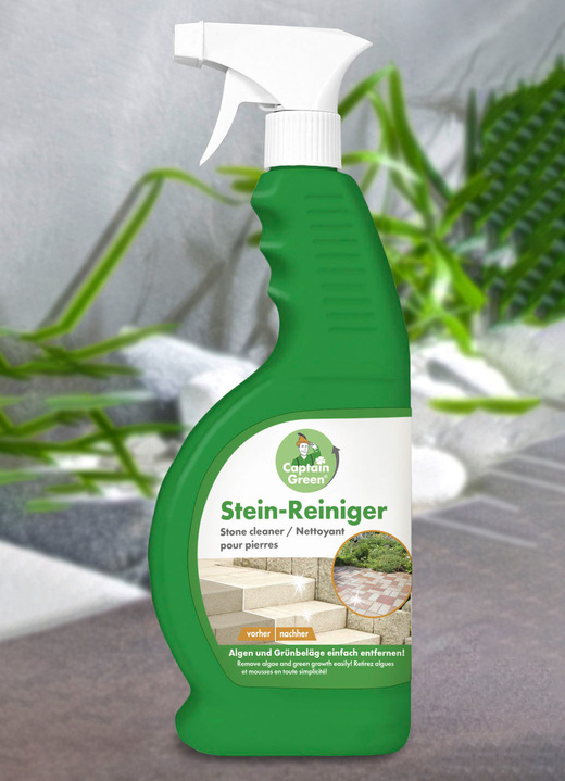 Gartenpflege - Steinreiniger, 650 ml, von Captain Green, in Farbe GRÜN Ansicht 1