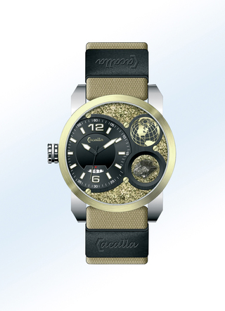 "Cacalla"-Quartz-Herrenuhr
