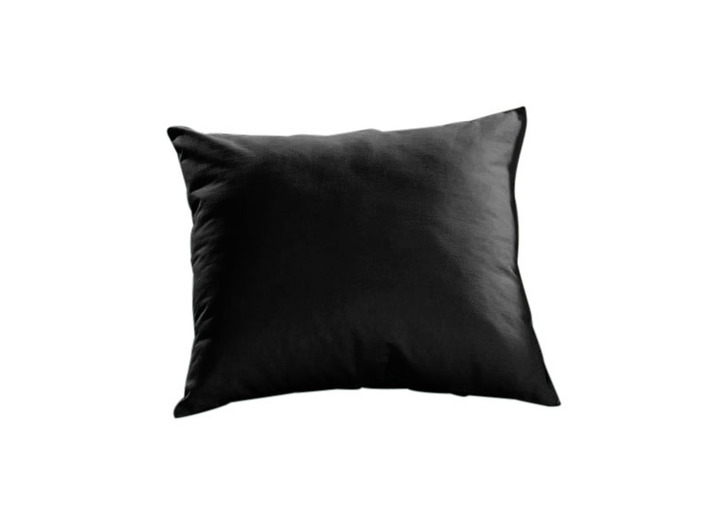 - Spannbetttuch und Kissenhüllen aus 100% Mako-Baumwolle, in Größe 120 (1 Kissenhülle, 80x80 cm) bis 138 (1 Spannbettuch, 180-200x200 cm), in Farbe SCHWARZ Ansicht 1