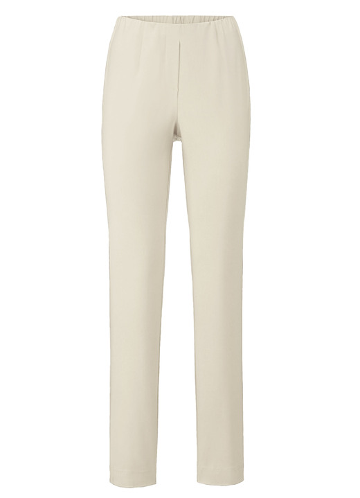 Hosen in Schlupfform - Schicke Hose in bequemer Schlupfform, in Größe 019 bis 052, in Farbe BEIGE Ansicht 1