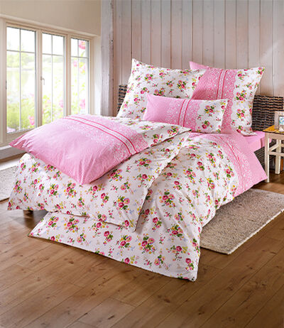 Bewerbung des Bereiches: Bettw&auml;sche