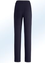 Hose im angesagten Materialmix 