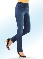 Power-Stretch-Jeans in Schlupfform 