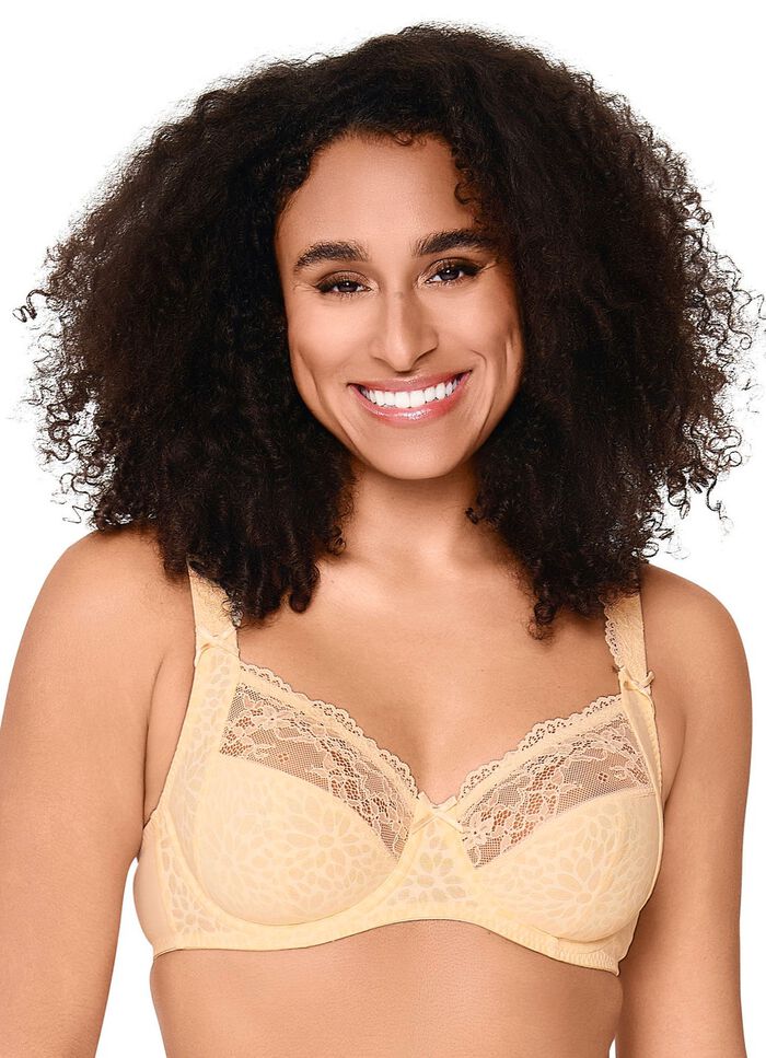 LingaDore B&uuml;gel-BH mit Jacquard-Dessin und elastischer Spitze 