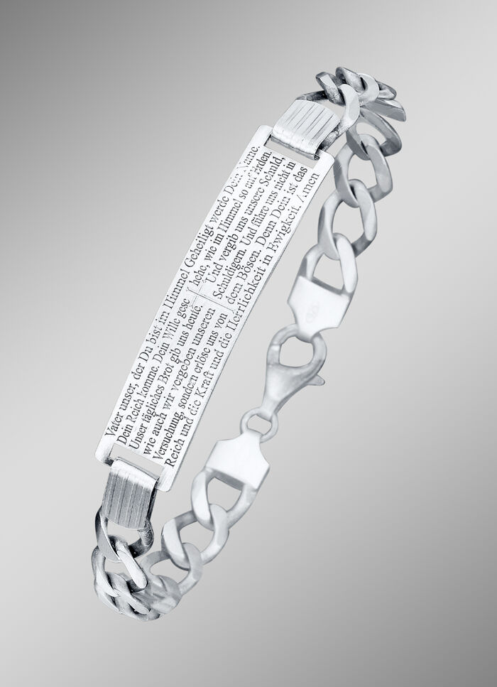 Massives Armband mit komplettem Vater unser... 