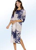 Nachthemd mit Schlitz am Saum 