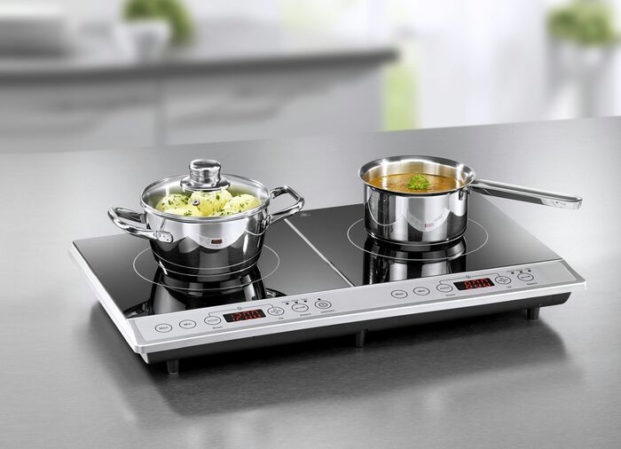 Doppel-Induktionsplatte 