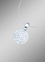 Hochwertig ausgefasster Anh&auml;nger mit Brillanten 