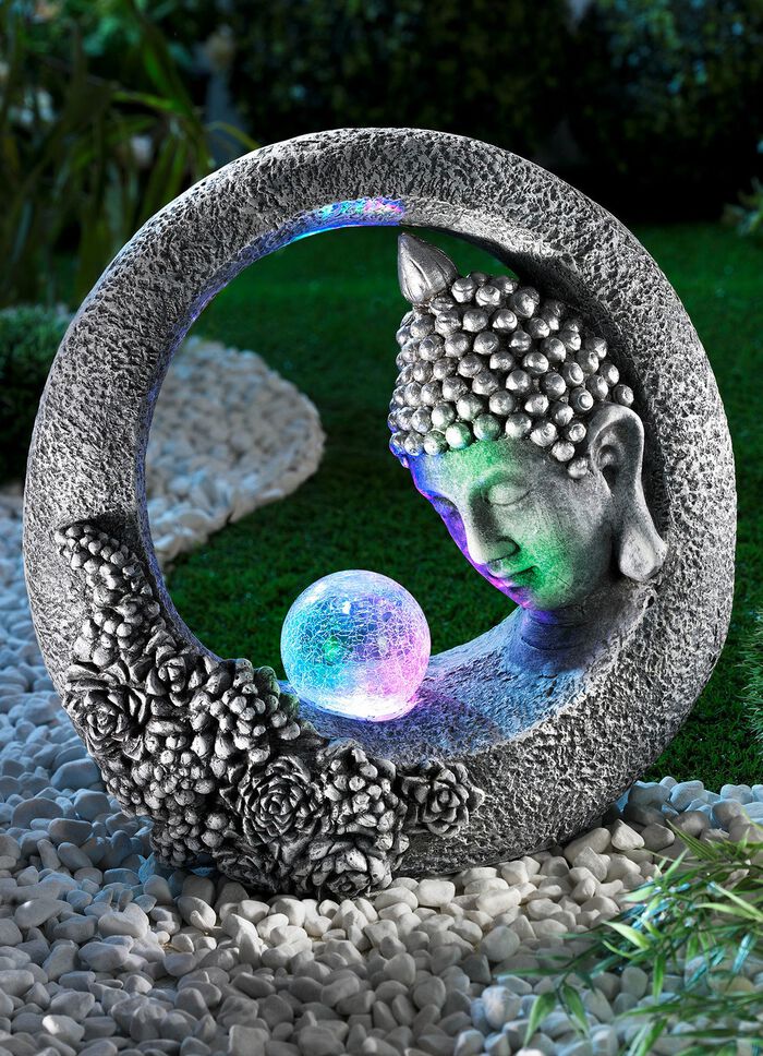Solarleuchte Buddha 
