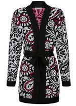 Strickjacke in Jacquard-Dessin 