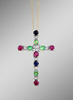 Kreuz-Anhänger aus Gold 